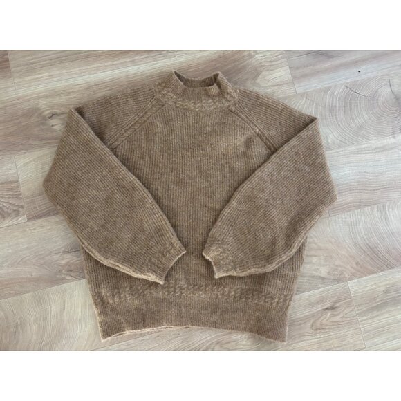 Sezane Otis Sweater in Camel - Picture 4 of 7